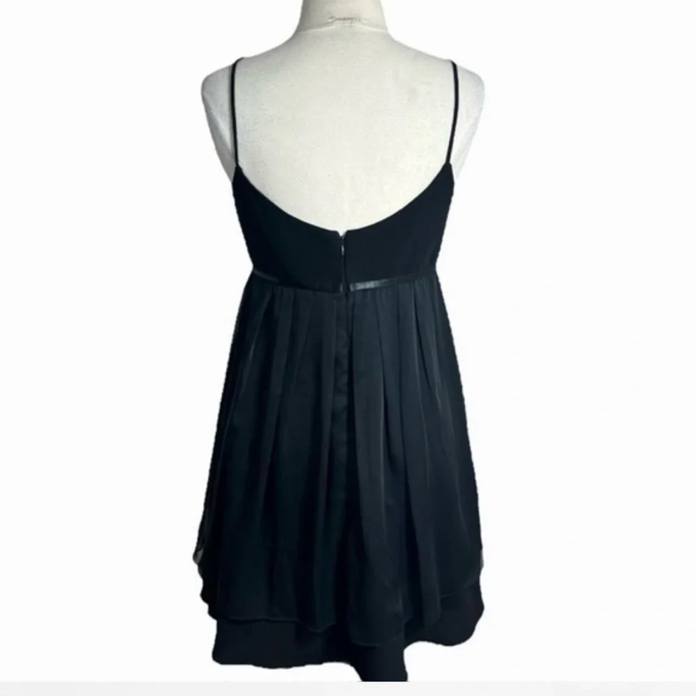 Vintage 90's black babydoll mini dress - Picture 3 of 6